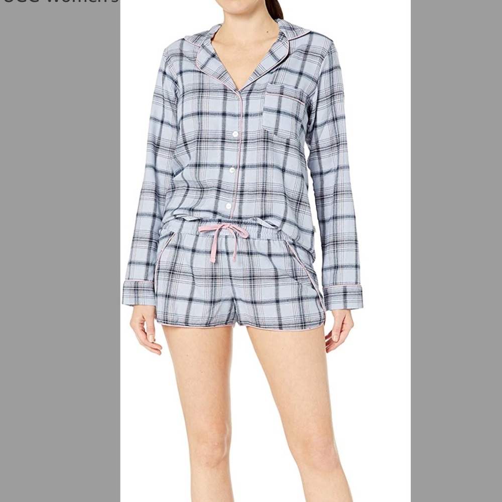 Ugg Plaid Pajama Set